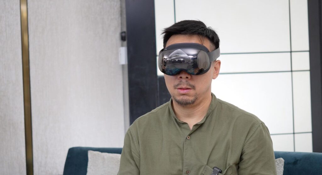 Play For Dream MR is an Android space headset in the Vision Pro mold